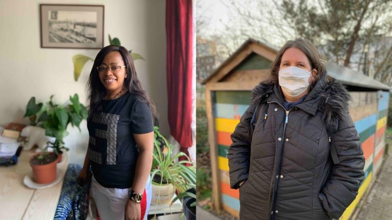 Femmes du Clos Toreau : Nicky Bosuku Masala et Emeline Diarra